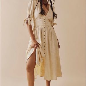 Free People Love My Life Midi Dress